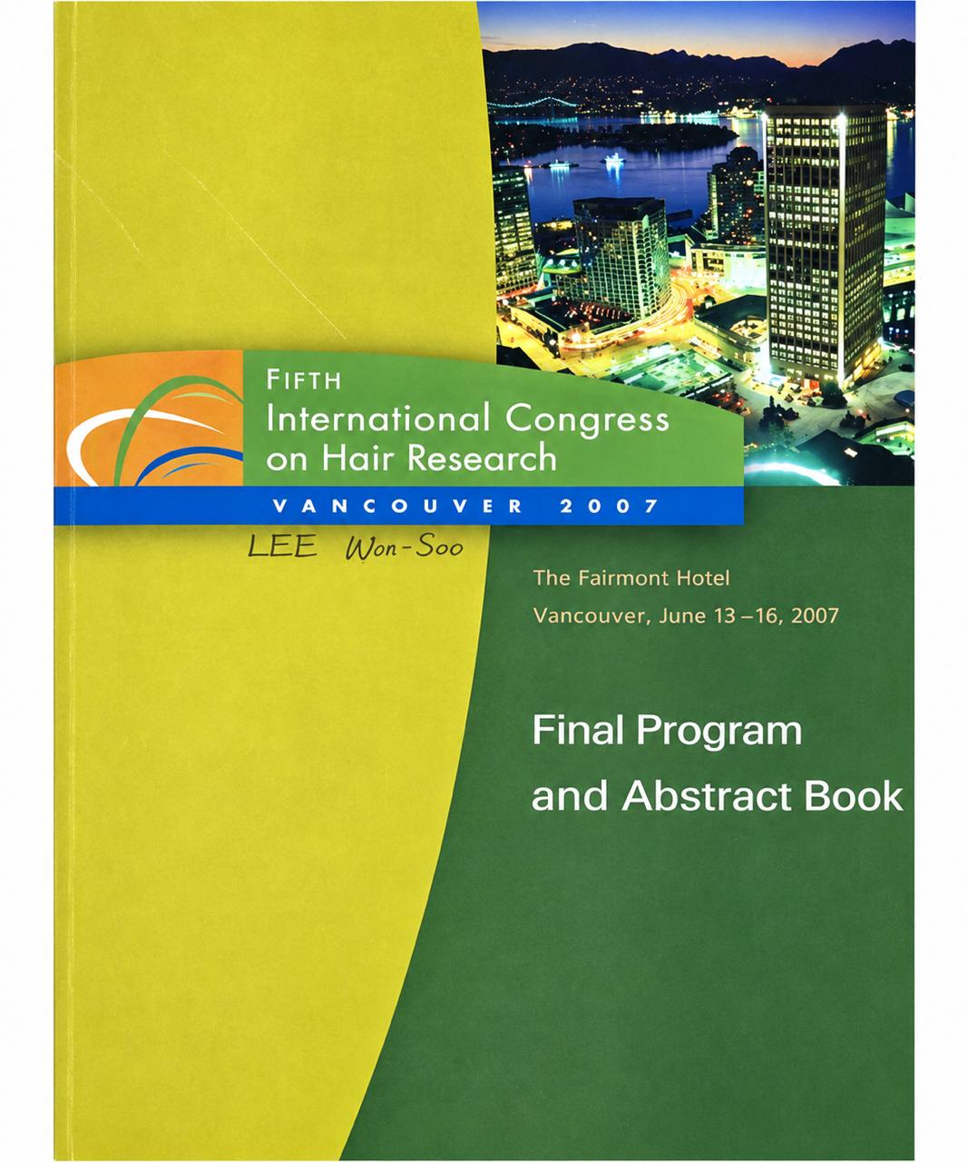 The 5th World Congress for Hair Research